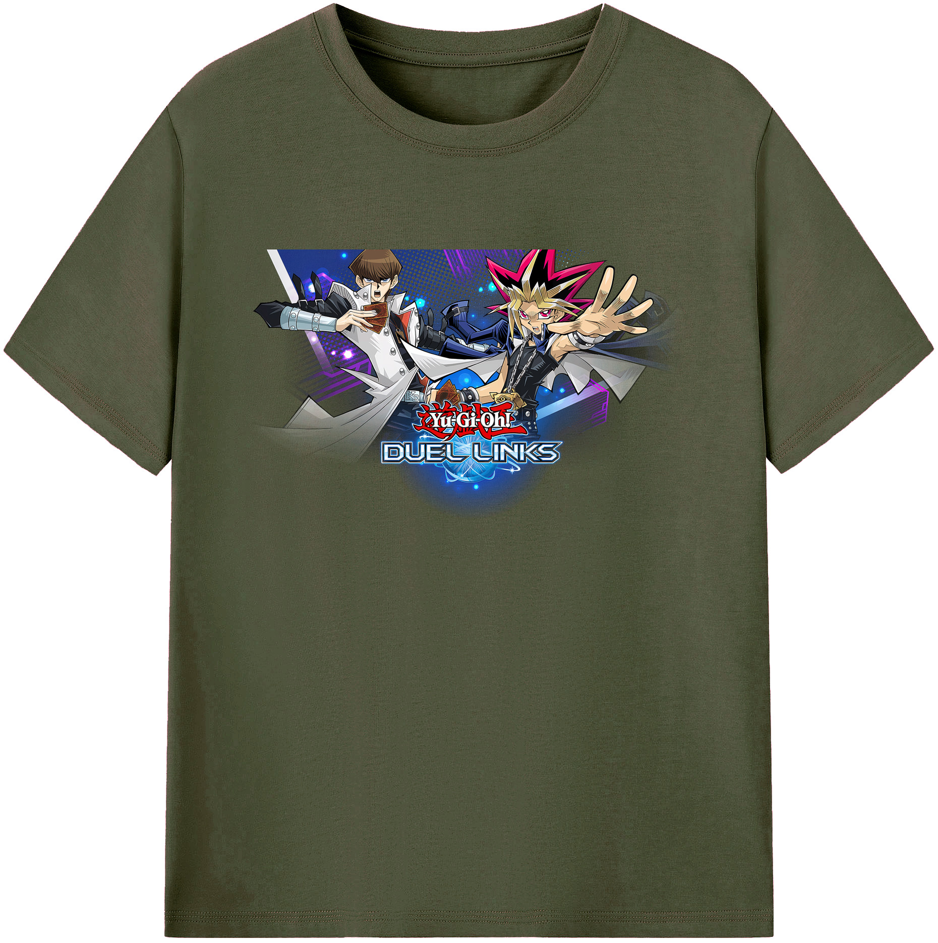 （画像用） 遊☆戯☆王 Yu-Gi-Oh! 綿100％ メンズ半袖Tシャツ｜肌触りやわらか＆通気性